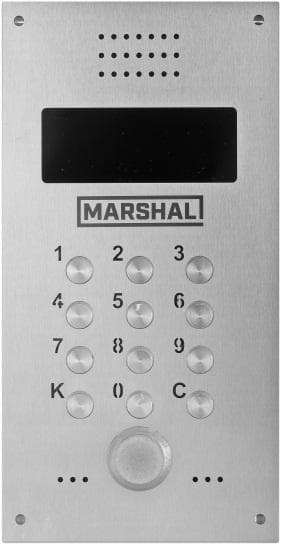 Купить Домофон МАРШАЛ CD-7000 - MF- V-COLOR- PAL - GSM в каталоге интернет магазина Наблюдалка.ру по выгодной цене с доставкой, отзывы, фотографии, описание, характеристики