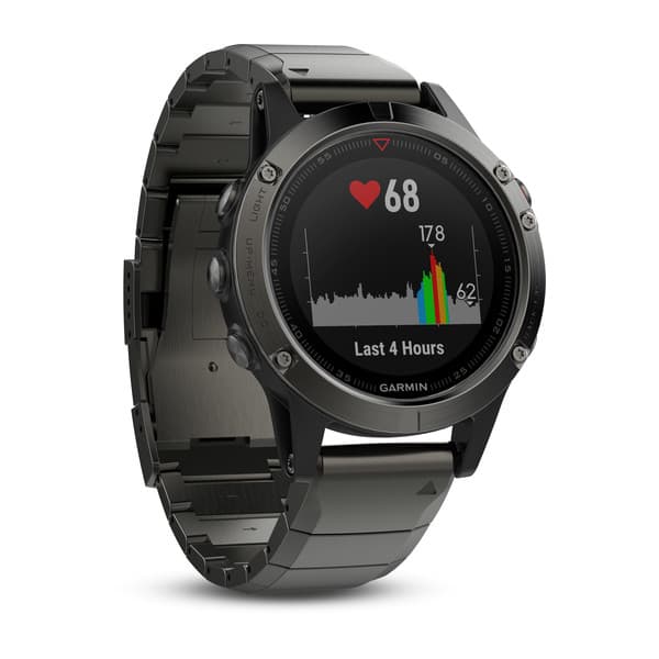 fenix 5 sapphire with metal band