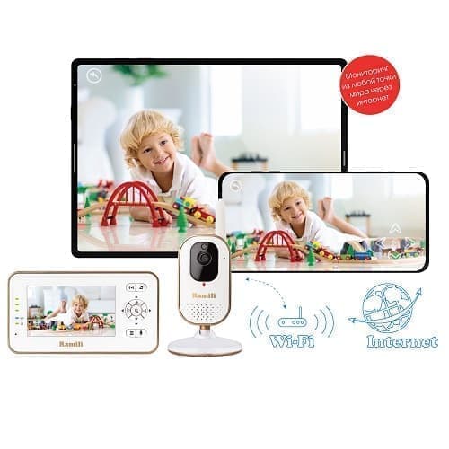 Купить Видеоняня Ramili Baby RV350 в каталоге интернет магазина Наблюдалка.ру по выгодной цене с доставкой, отзывы, фотографии, описание, характеристики