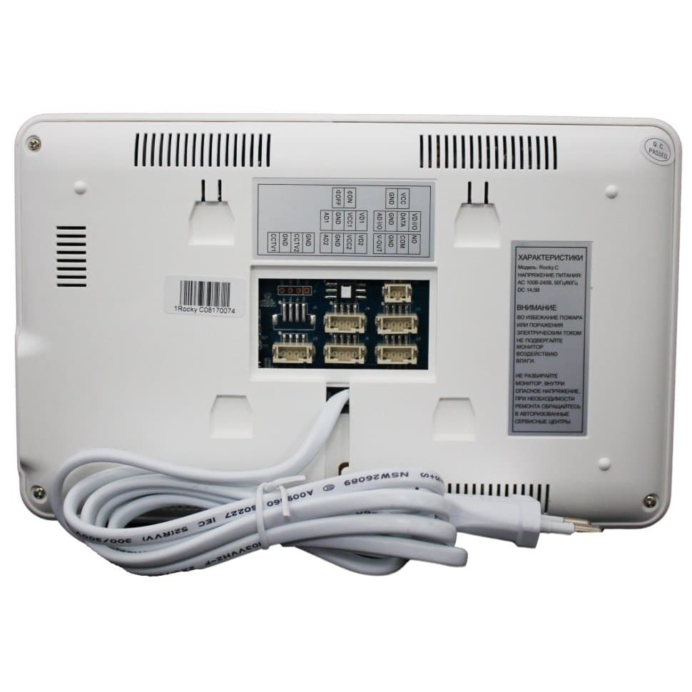 Купить Цветной видеодомофон Rocky HD Wi-Fi в каталоге интернет магазина Наблюдалка.ру по выгодной цене с доставкой, отзывы, фотографии, описание, характеристики