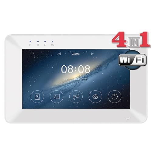 Купить Цветной видеодомофон Rocky HD Wi-Fi в каталоге интернет магазина Наблюдалка.ру по выгодной цене с доставкой, отзывы, фотографии, описание, характеристики