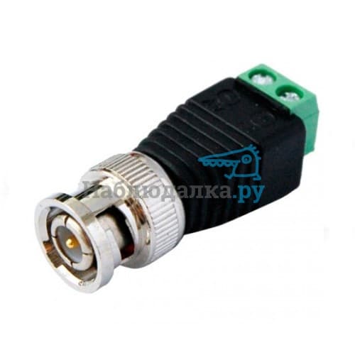 Купить Разъем BNC штекер с клеммной колодкой в каталоге интернет магазина Наблюдалка.ру по выгодной цене с доставкой, отзывы, фотографии, описание, характеристики